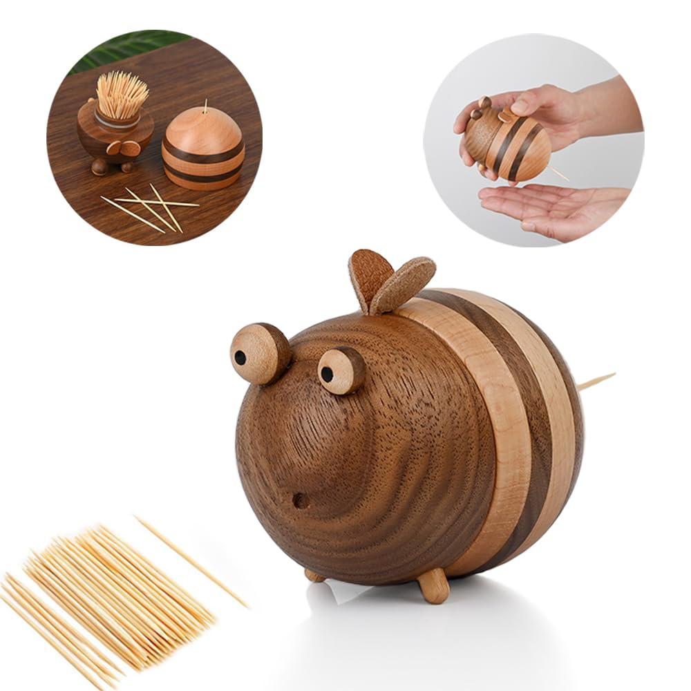 Unique Bee Toothpick Holder Dispenser for Home Decor and Gifts
| Cute Bee Decor Kitchen Accessories Ideal for Bee Lover