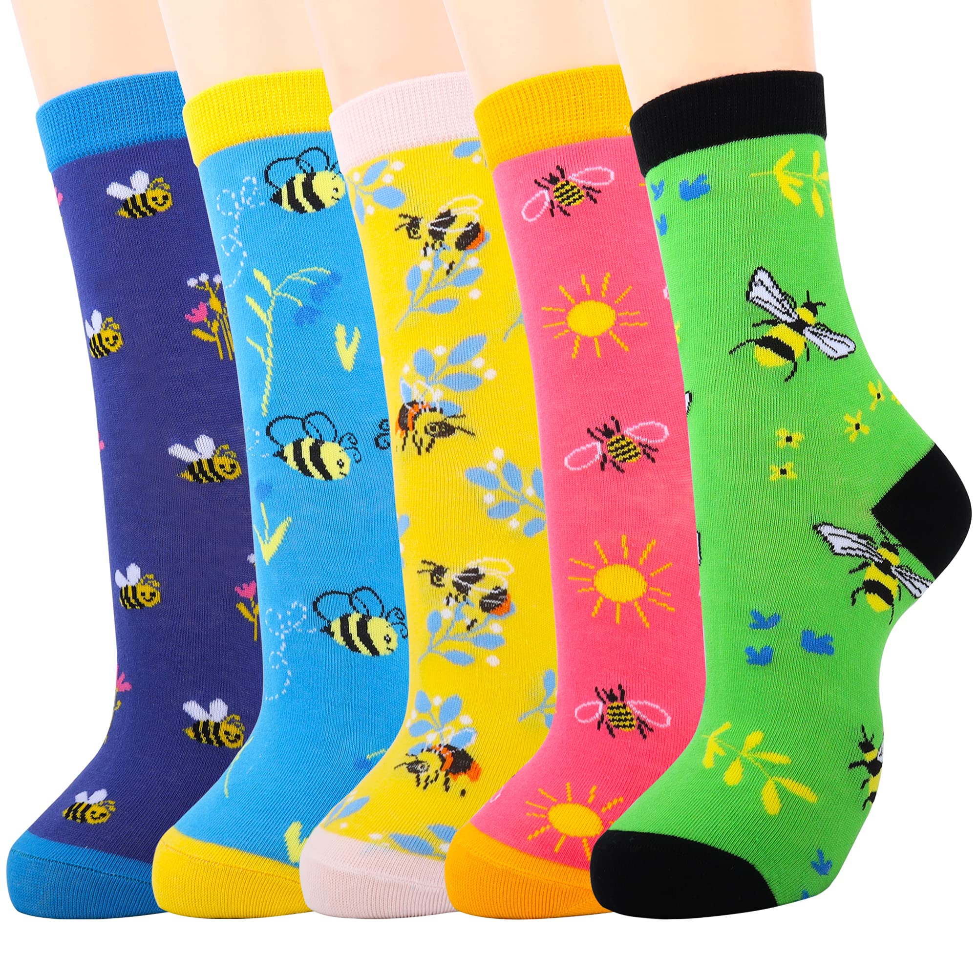 **Jeasona Women's Cute Socks for Women with Dachshund Chicken Bee Hedgehog Panda Designs**
| **Jeasona Women's Cute Soc